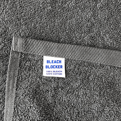 Cotton Salon Towel 16x28 Charcoal, Pack Of 12 (P-BB-1628-3CHA)