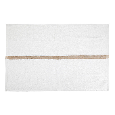 Power Gym Bath Towel 22x44 Beige Stripe, Pack Of 6 (PNP-PWR-2244-6BGCS)