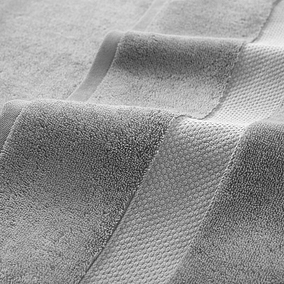 Aston & Arden Egyptian Cotton Bath Towel 30x54 Dark Grey, Pack Of 2 (P-EGYP-3054-DGY)