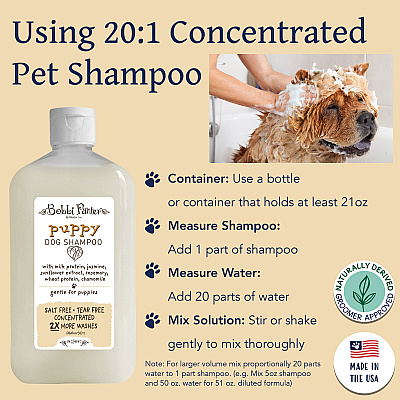 Bobbi Panter Botanicals Puppy Dog Shampoo, Rosemary/chamomile (14 Oz), Case Of 12 (BP00046-CS)