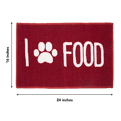 Pet Mat 16x24 Food, 1 Each (PM-16X24-FOOD)