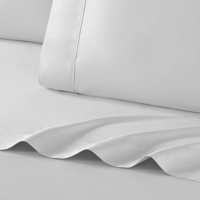 Aston & Arden Bamboo Sheet Set Cali-king Grey, 4 Piece Set (P-SS-BBCALKGGY)