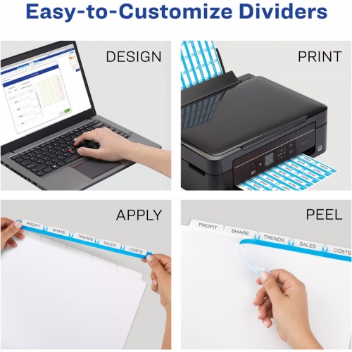 Avery Index Maker Print & Apply Dividers (11446)