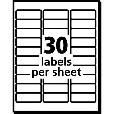 Avery Easy Peel Return Address Labels (AVE5660)