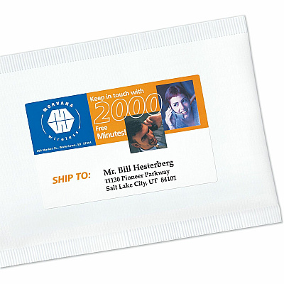 Avery Print to the Edge Shipping Labels, 4-3/4" x 7-3/4" , 50 Labels (AVE6876)