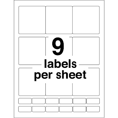 Avery 3-1/2" Diskette Labels (AVE5196)