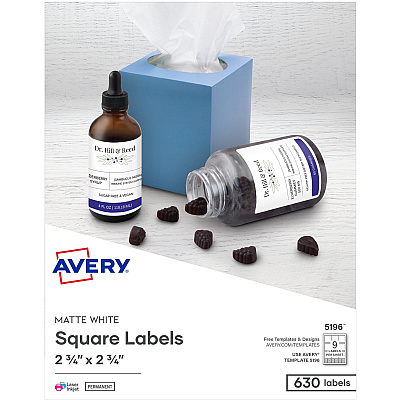 Avery 3-1/2" Diskette Labels (AVE5196)