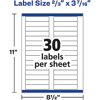 Avery File Folder Labels (AVE8366)