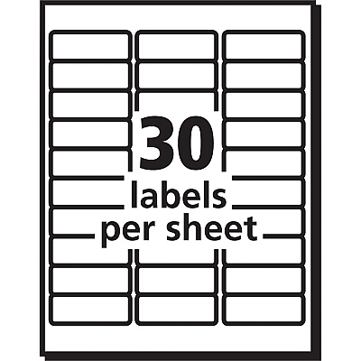 Avery Easy Peel Address Labels with Sure Feed Technology (AVE8160)