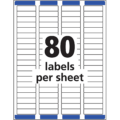 Avery Easy Peel Return Address Labels with Sure Feed Technology (5167)