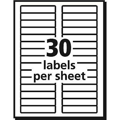 Avery TrueBlock File Folder Labels (AVE5366)