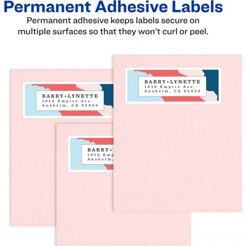 Avery Easy Peel Address Labels with Sure Feed Technology (5160)