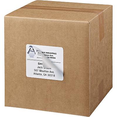 Avery Shipping Labels, Sure Feed, 3-1/3" x 4" , 600 White Labels (5164)