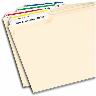 Avery TrueBlock File Folder Labels (AVE5266)