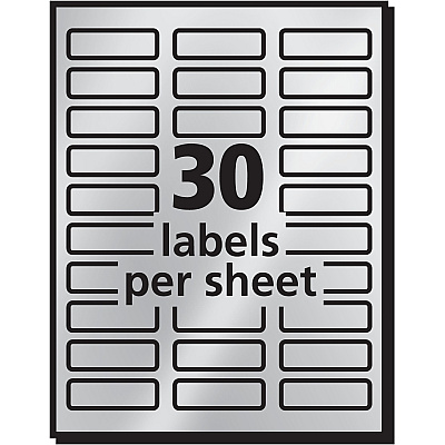 Avery Gold Foil Mailing Labels (AVE8986)