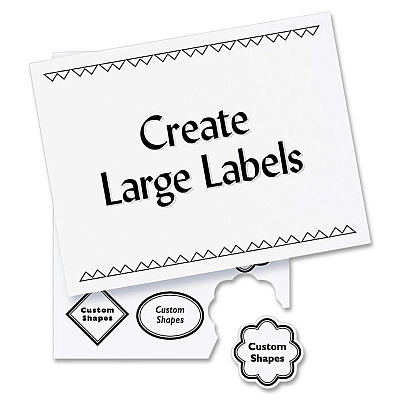 Avery Shipping Labels for Copiers, 8-1/2" x 11" , 100 Labels (AVE5353)