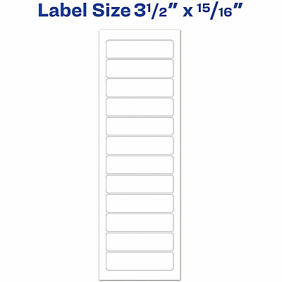 Avery Continuous Form Computer Labels (4013)