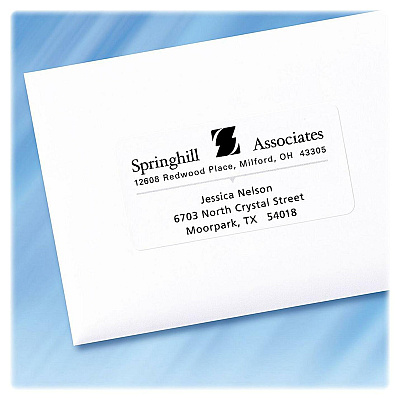 Avery Shipping Labels, Sure Feed, 2" x 4" , 100 Labels (18163)