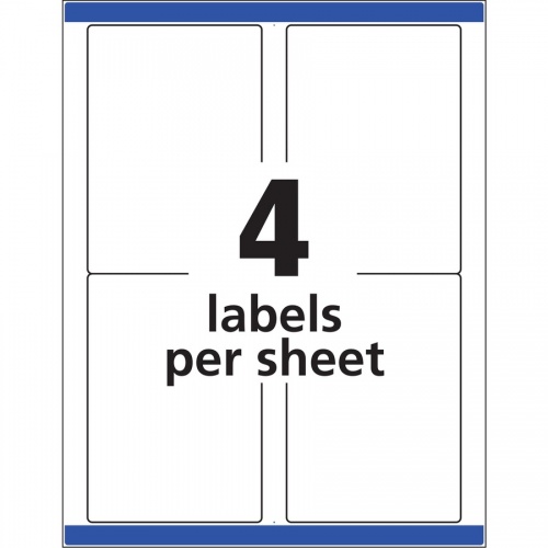 Avery Easy Peel White Shipping Labels (5168)