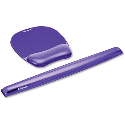 Fellowes Crystals Gel Mousepad/Wrist Rest (91441)