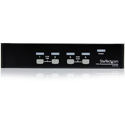 StarTech 4 Port Vga Usb Kvm Switch With Hub (SV431USB)