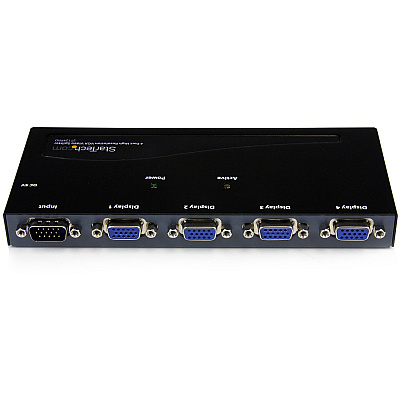 StarTech 4 Port High Res Vga Video Splitter (ST124PRO)