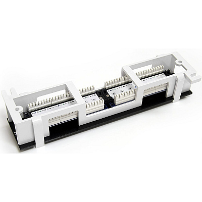 StarTech 1u 12 Port Wall Mount Cat5e Patch Panel (PANEL4512)
