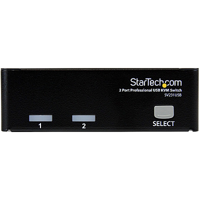 StarTech 2 Port Usb Kvm Switch Kit With Cables (SV231USB)
