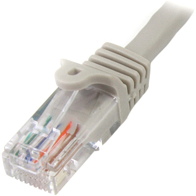 StarTech 3ft Cat5e Snagless Utp Patch Cable (45PATCH3GR)