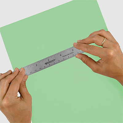 Westcott Stainless Steel Rulers (ACM10414)