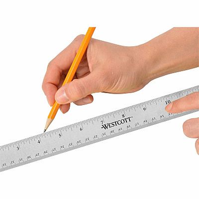 Westcott Stainless Steel Rulers (ACM10416)