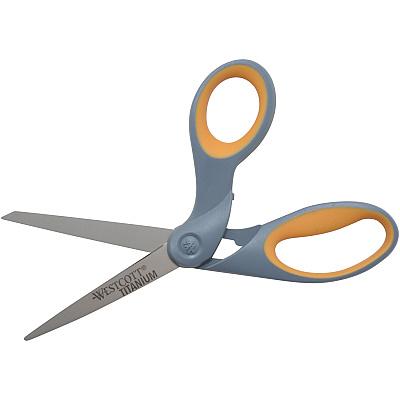 Westcott Titanium Bonded 8" Bent Shears (ACM13731)