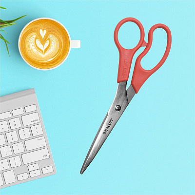 Westcott 8"All Purpose Straight Scissors (ACM40618)
