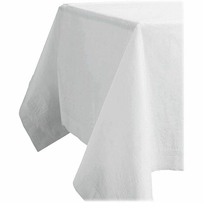 Tatco White Paper Rectangular Tablecovers (TCO31108)