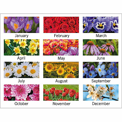 At-A-Glance Panoramic Floral Desk Pad (89805)