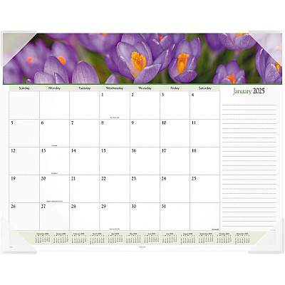 At-A-Glance Panoramic Floral Desk Pad (89805)