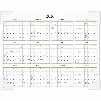 At-A-Glance Panoramic Floral Desk Pad (89805)