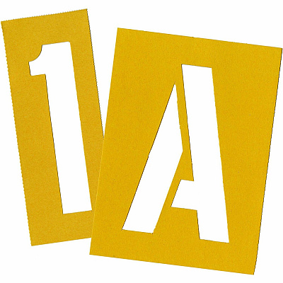 Chartpak Painting Letters/Numbers Stencils (CHA01575)