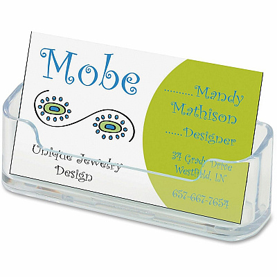 deflecto Business Card Holder (DEF70101)