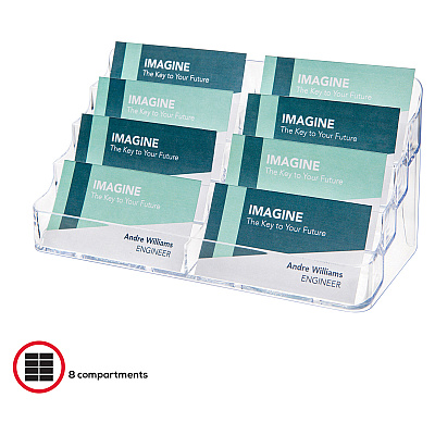 deflecto Business Card Holder (DEF70801)
