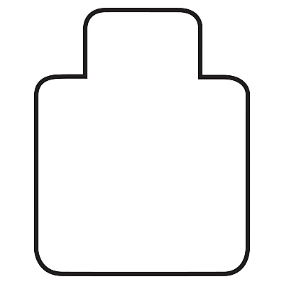 deflecto EconoMat Chair Mat for Carpet (DEFCM11112)