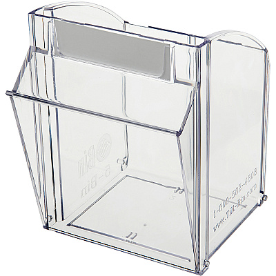 deflecto Tilt Bin Interlocking Multi-Bin Storage Organizer (DEF20503OP)