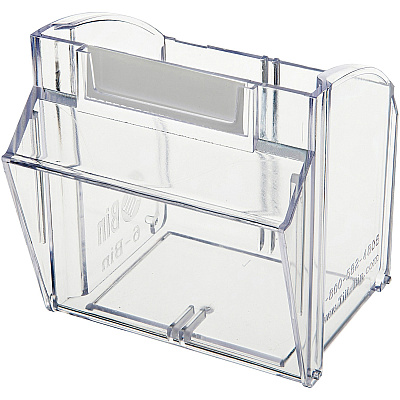 deflecto Tilt Bin Interlocking Multi-Bin Storage Organizer (DEF20603OP)