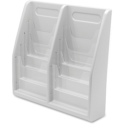 deflecto Multi-Compartment Literature Display (DEF52209)