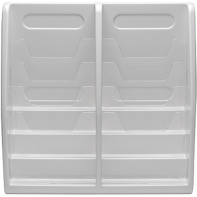 deflecto Multi-Compartment Literature Display (DEF52209)
