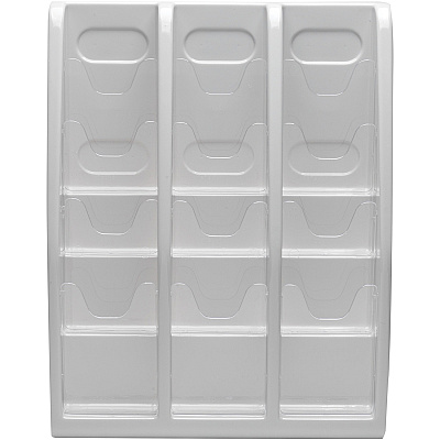 deflecto Multi-Compartment Literature Display (DEF52809)