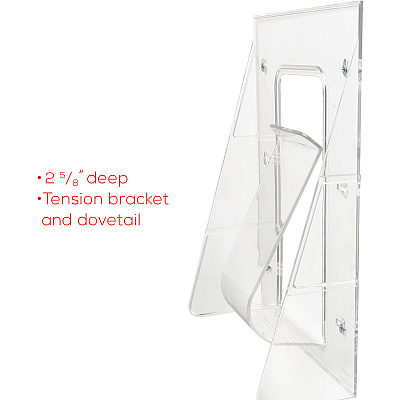 deflecto Stand-Tall Literature Display (DEF55501)