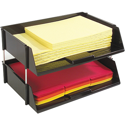 deflecto Industrial Tray Side-Load Stacking Tray (DEF582704)