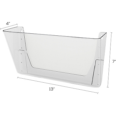 deflecto EZ Link Stackable DocuPocket (DEF73201)