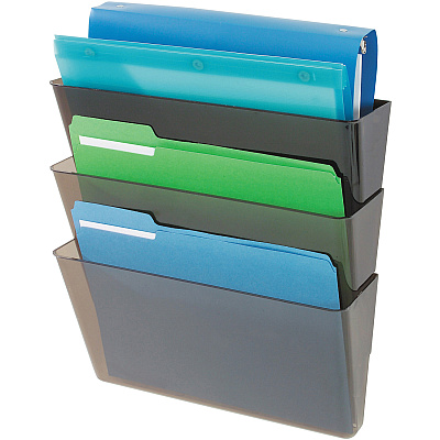 deflecto Stackable DocuPocket Set (DEF73602RT)